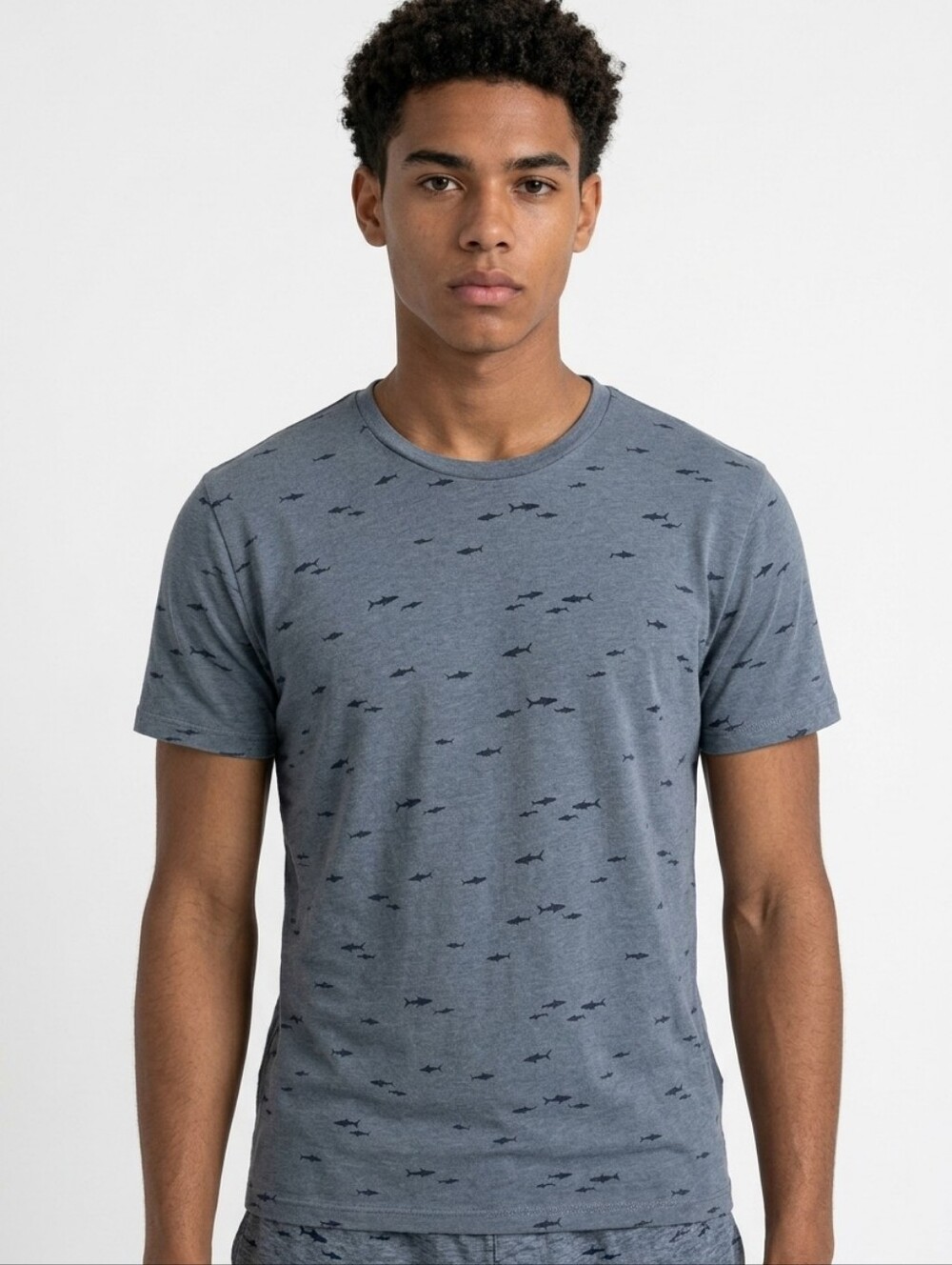Old Navy Shark Tee Medium